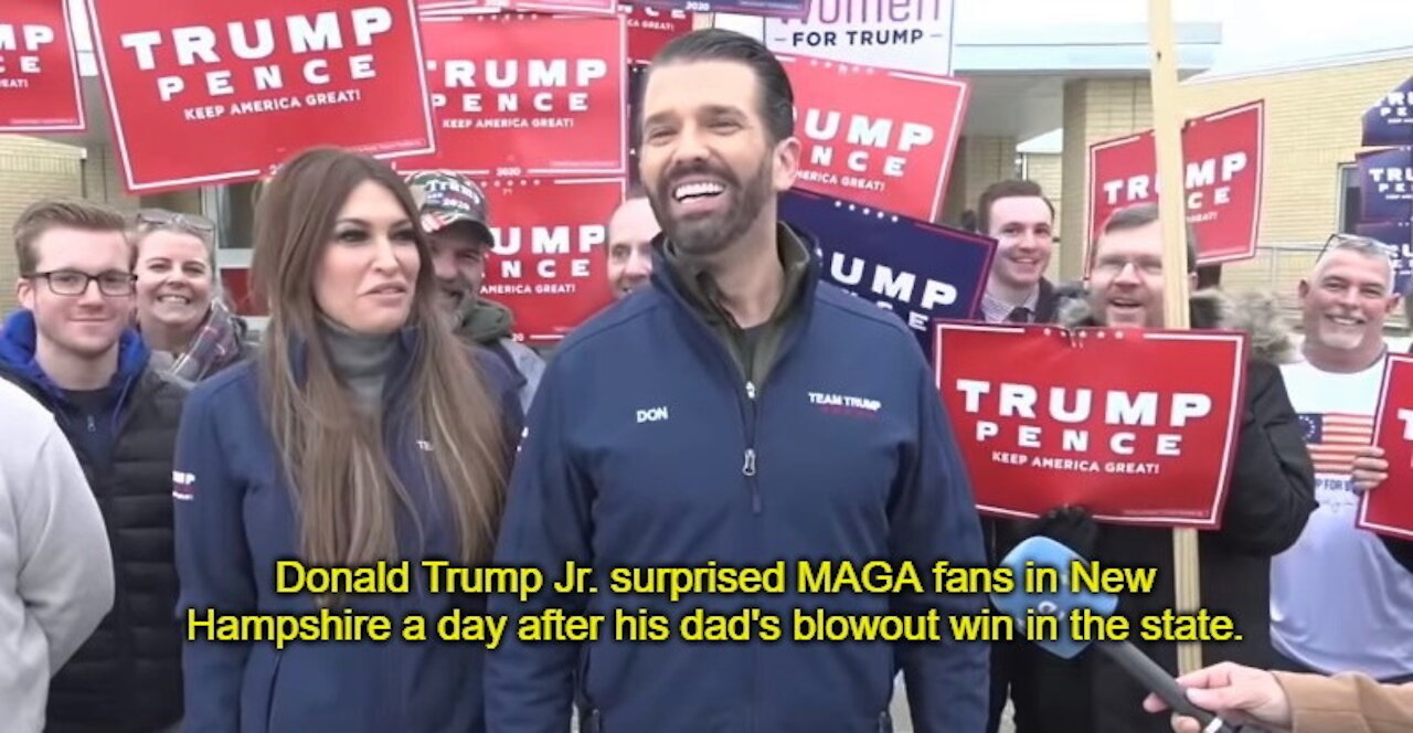 Donald Trump Jr. SURPRISES MAGA Fans A Day After New Hampshire Rally