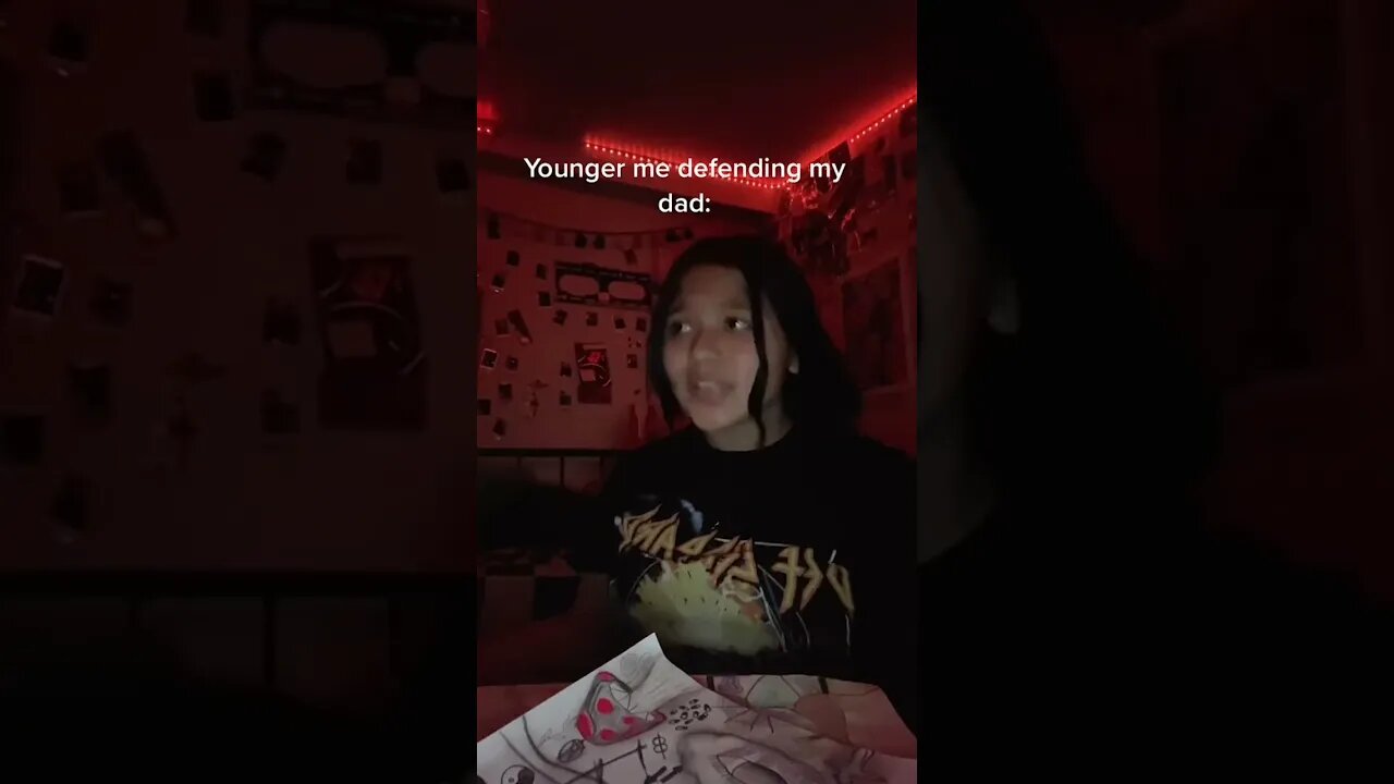 Younger Me Defending My Dad Video By User helen shh22 #Shorts