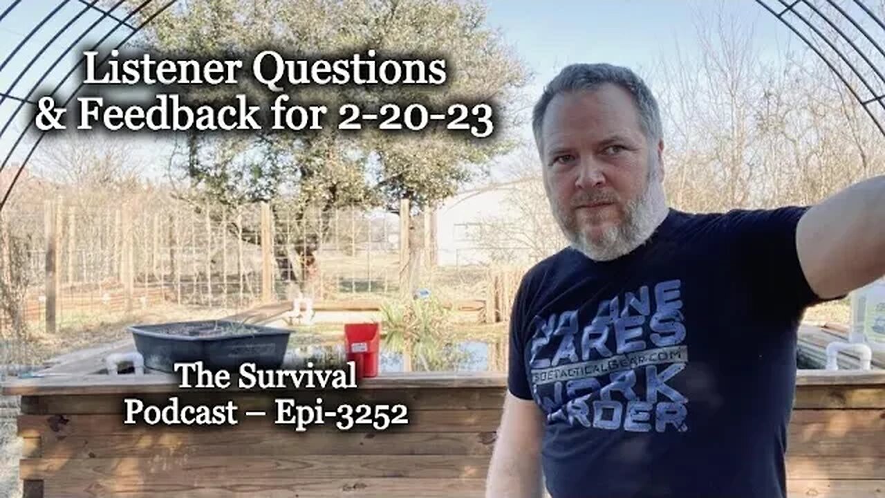 Listener Questions & Feedback – Epi-3252
