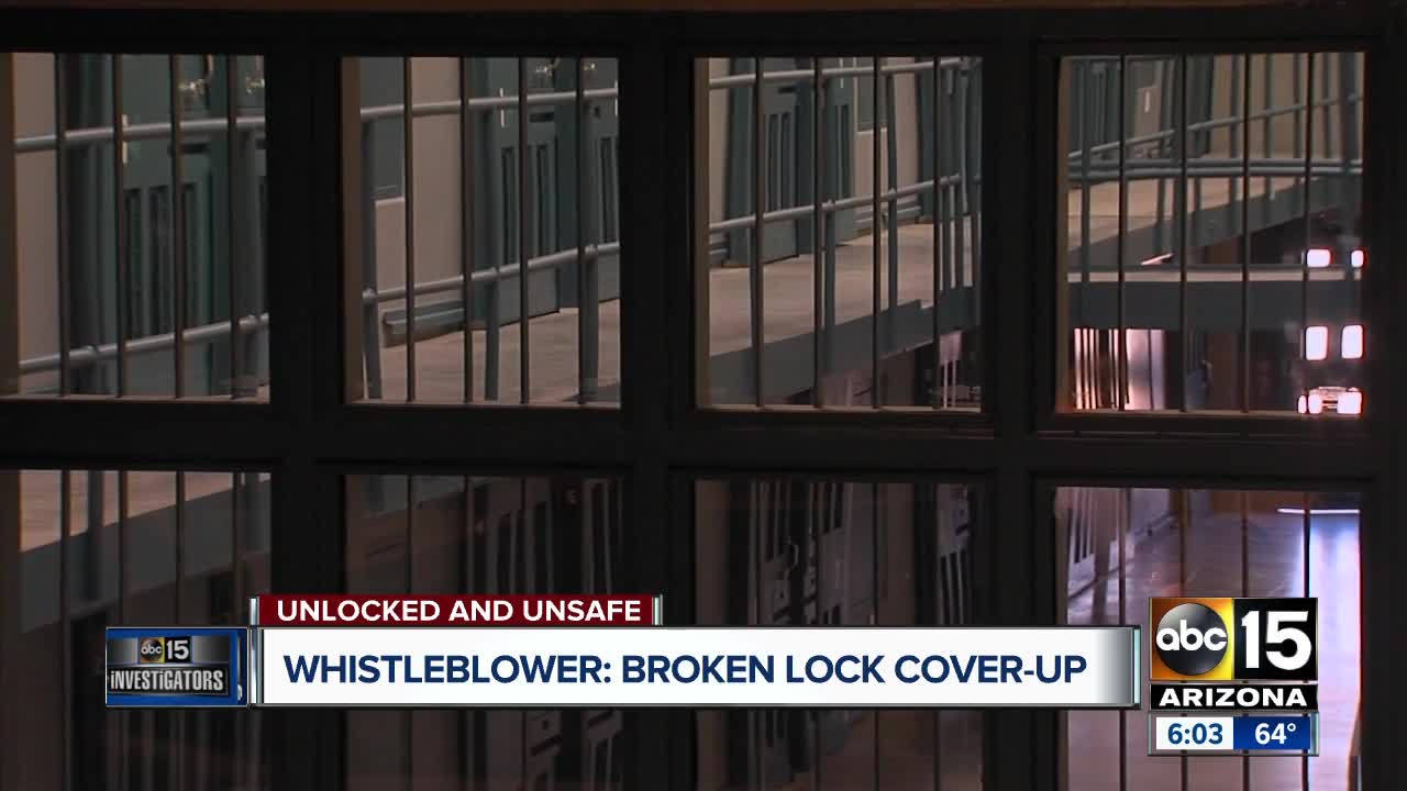 New whistleblower says prison 'hiding' broken doors