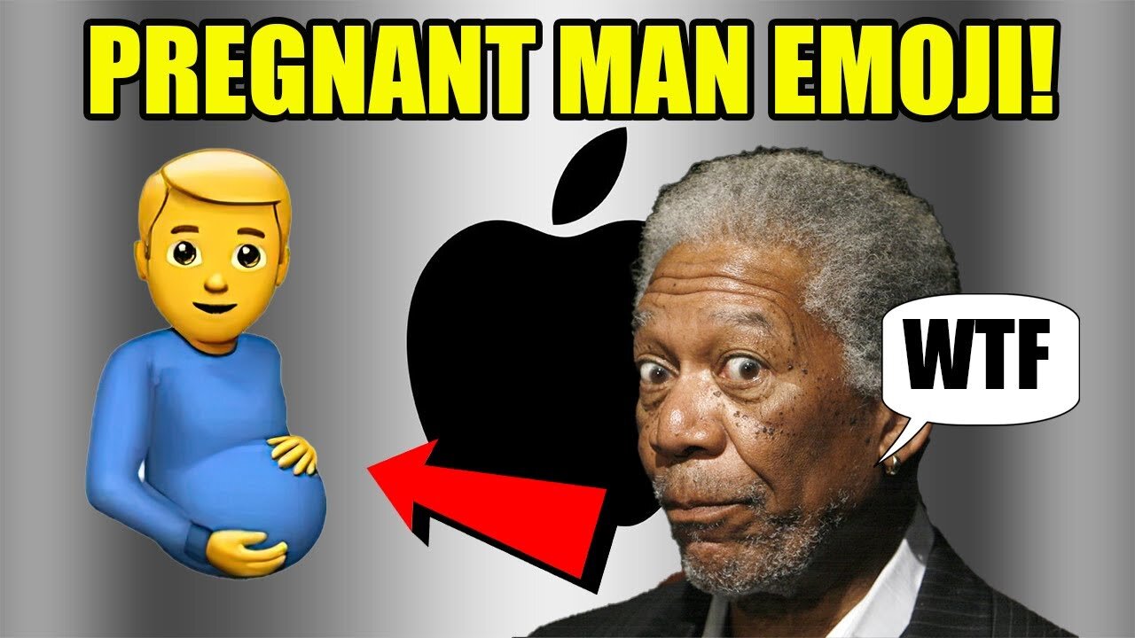 Apple goes SUPER WOKE and against Science with PREGNANT MAN EMOJI for iPhones!