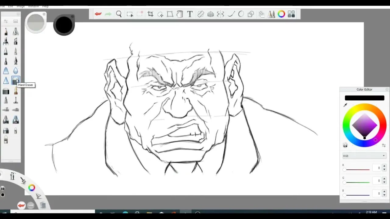 Drawing BOONDOCKS Characters on Sketchbook Pro 2021