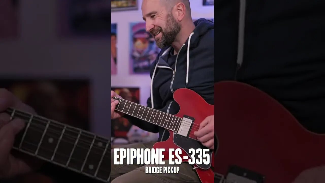 This Epiphone ES335 is a Blues Rock Machine! #shorts