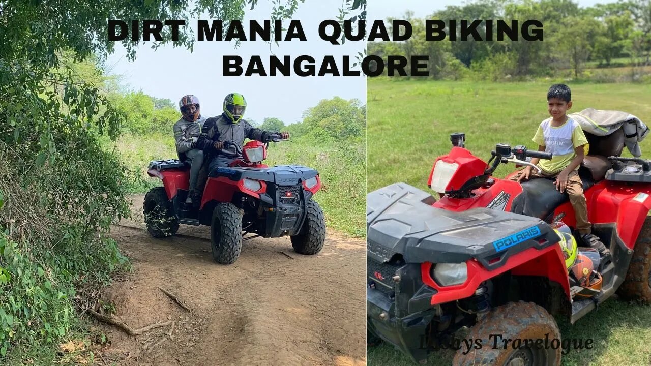 DIRT MANIA ADVENTURE QUAD BIKING BANGALORE #quadbike #motorsport