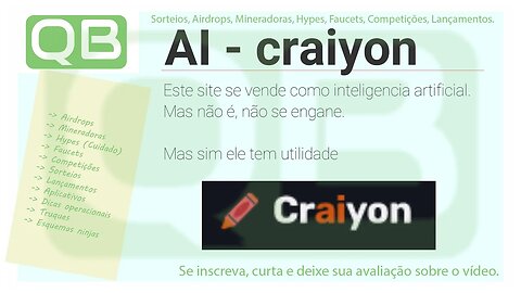 AI ou IA - Crayion - Se vende como Ai, mas é um otimo sistema de busca de palavras.