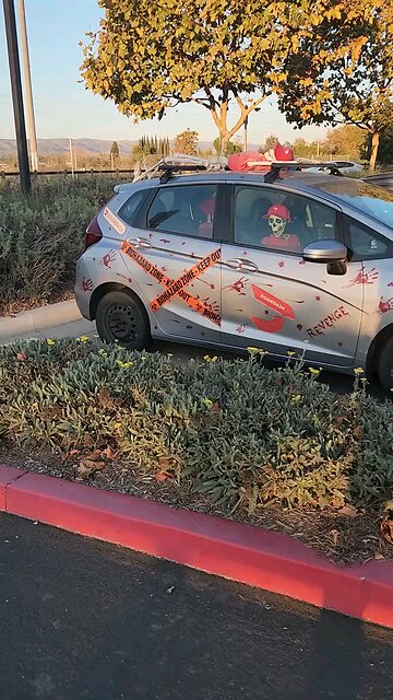 Why was my Door Dash order late on Halloween?! ...Happy Halloween! 🎃