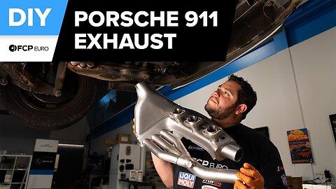 Porsche 911 Header & Muffler Upgrade DIY (1978-1989 Vintage Aircooled Porsche 911 3.2 Carrera, SC)