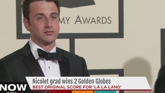 Nicolet HS graduate wins 2 Golden Globes for 'La La Land'