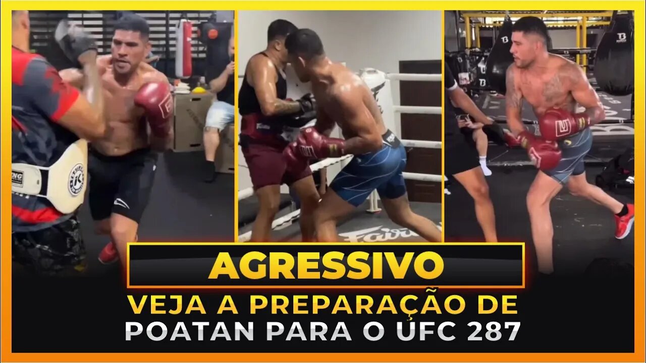 VEJA A PREPARAÇÃO DE ALEX POATAN PARA REVANCHE COM ADESANYA!