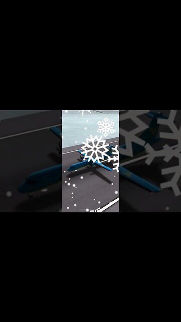 Crashing Plane in the Snow | Turboprop Flight Simulator #shorts