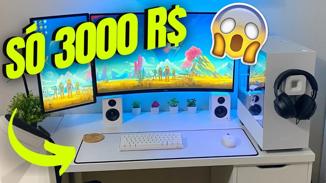 [MUITO BARATO] SETUP GAMER Custo Benfício por 3 MIL REAIS!! (roda tudo! 2023)