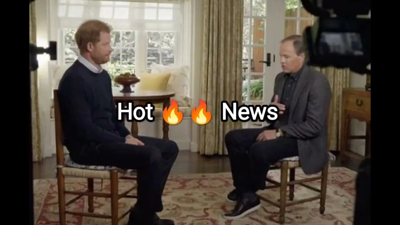 Viewers spot odd detail about Prince Harry during ITV interview that 'makes blood boil'