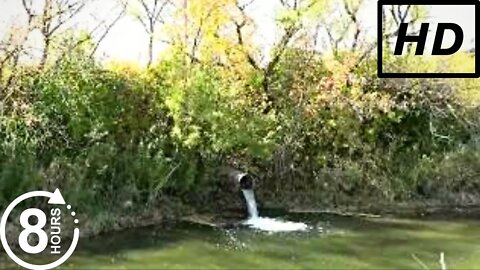 This Water Drain Spout Ambience Will Make You Relax