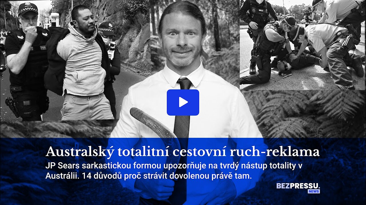 Australský totalitní cestovní ruch-reklama