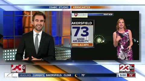 Winds picking up Sunday evening