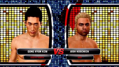 UFC Undisputed 3 Gameplay Josh Koscheck vs Dong Hyun Kim (Pride)