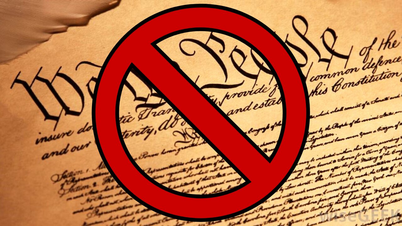 Will YouTube Ban the U.S. Constitution?
