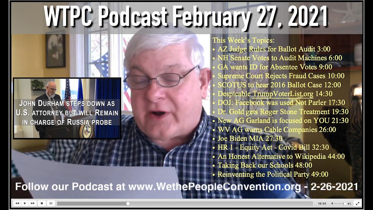 We the People Convention News & Opinion 20-27-21