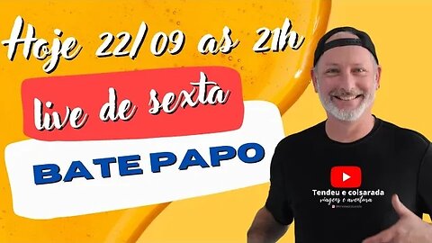 🟢 Live de sexta às 21h. Chama a galera campista e vem participar! #tendeuecoisarada #campingrs