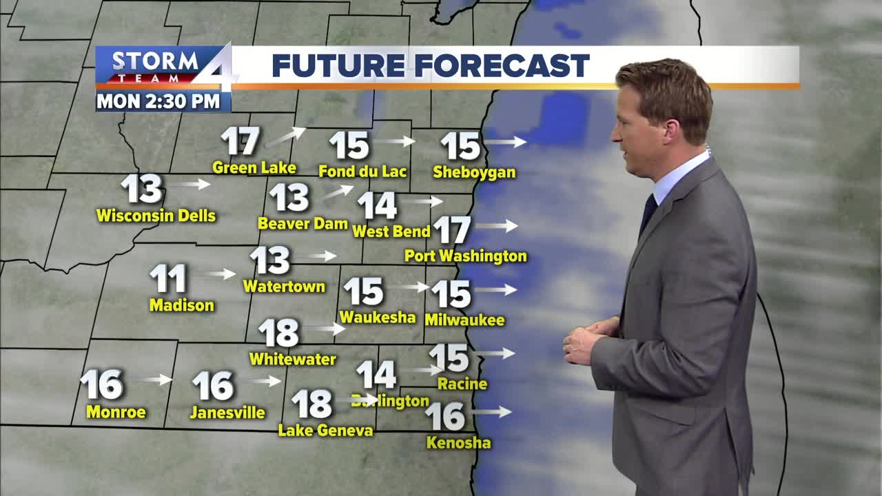 Temperatures near record levels for March