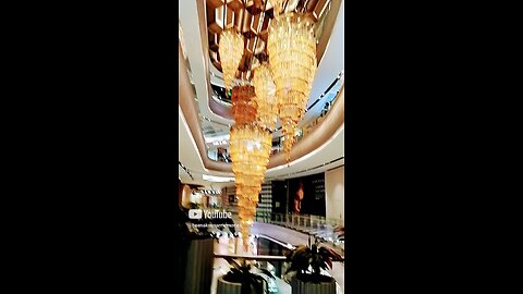 interior lights in pheonix mall of Asia