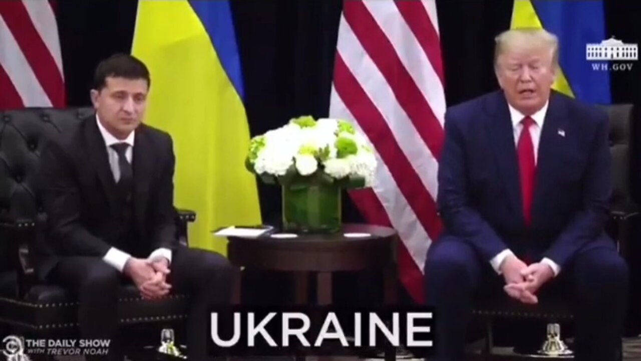 Trump calls out Ukraine corruption