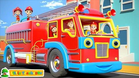 Wheels On The Fire Truck + More Nursery Rhymes & Baby Songs by Little Treehouse