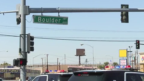 Person found with gunshot wound near Boulder Highway, Desert Inn