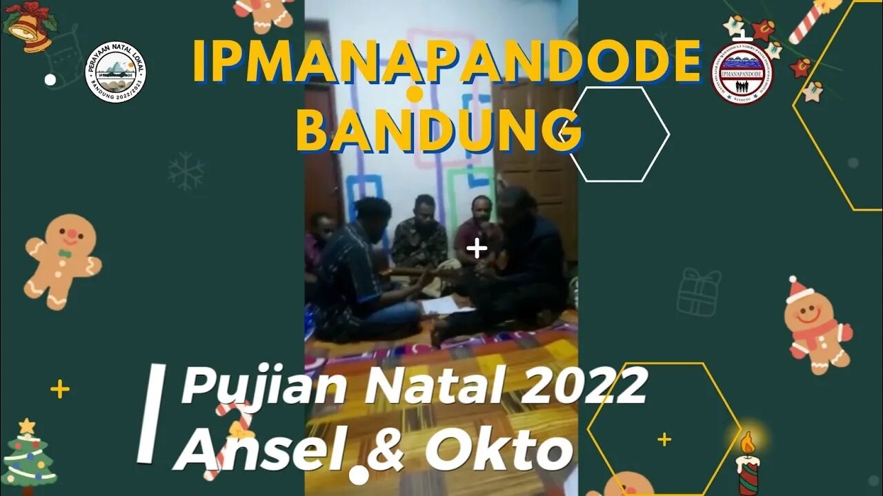 Pujian Natal Ansel & Okto | IPMANAPANDODE Bandung