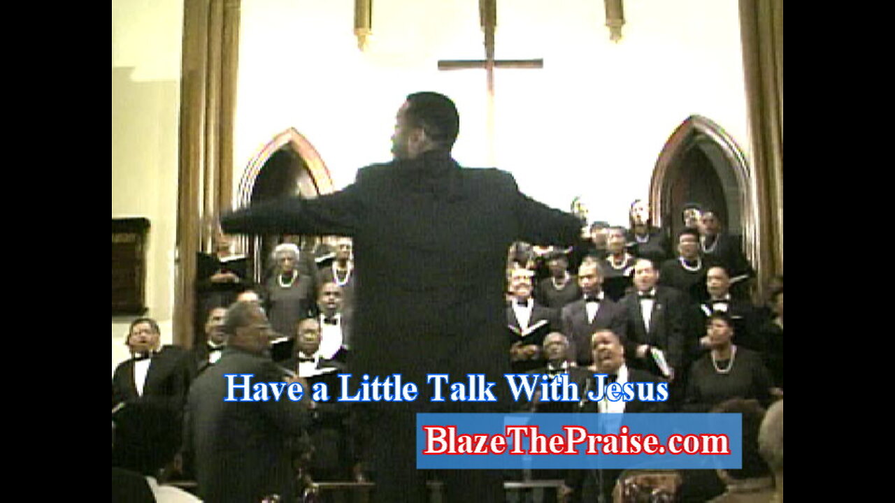 Have a Little Talk with Jesus - Filmed at City Temple Church-1998- by Caleb Crump -Blaze The Praise