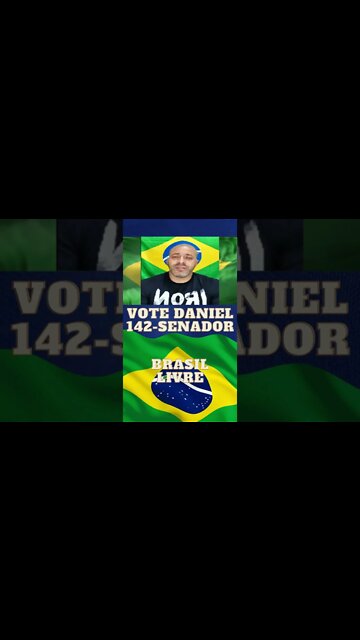 DANIEL SILVEIRA PARA O SENADO 142 SIM !! ELE É CANDIDATO, VOTEM