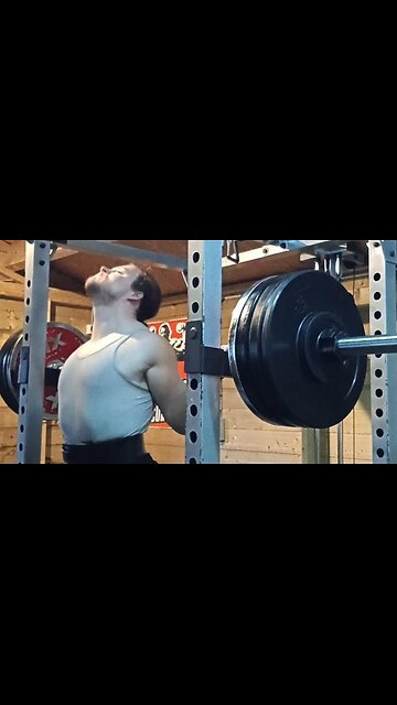 3x5 155 Kgs Squat Back-offs. Last Set.