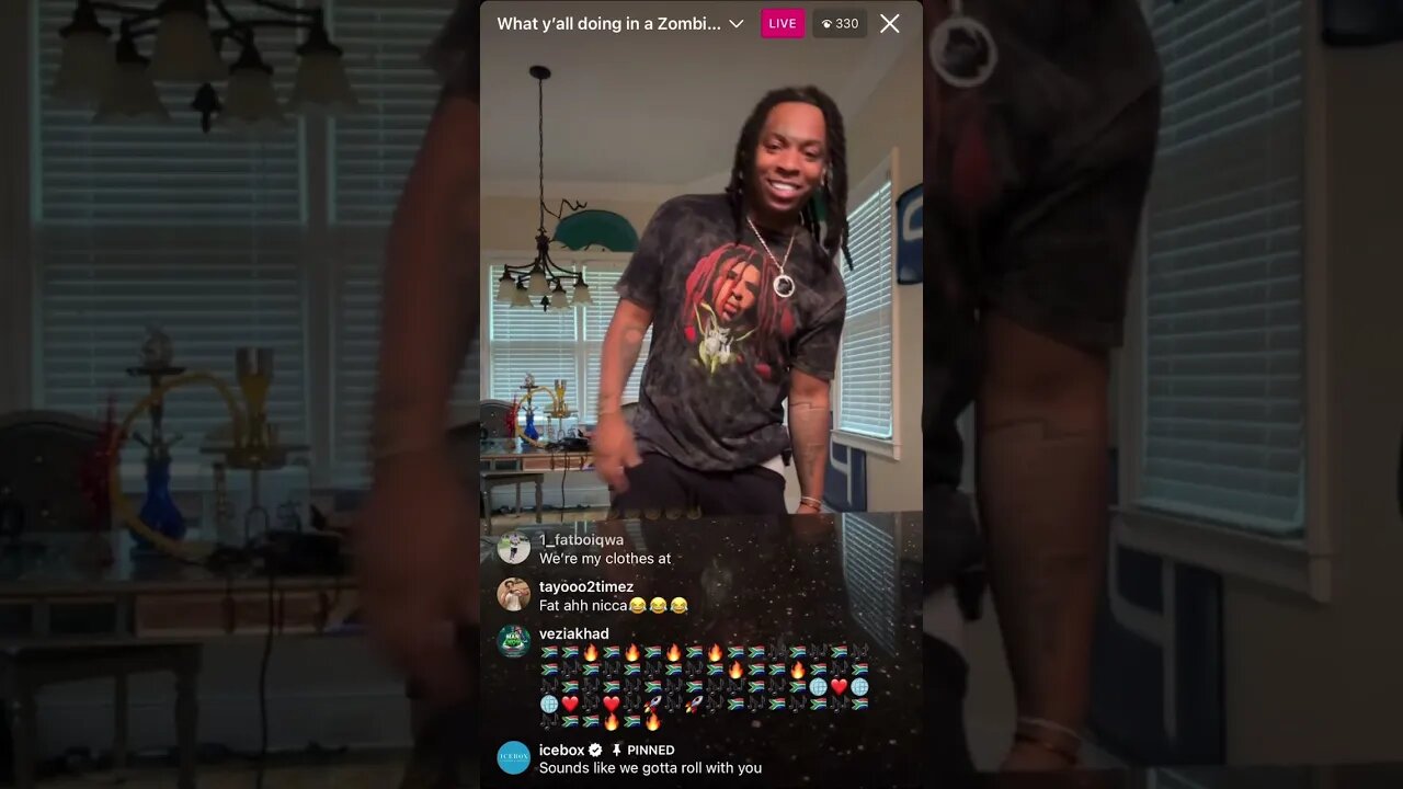 Lil Gotit Ask “What Yall Doing In A Zombie Apocalypse?”😂 On Instagram Live (17/05/23)