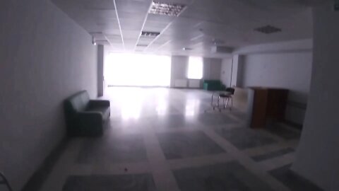 Abandoned hospital in the Moscow. video from 2020.