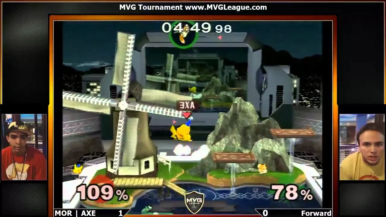 MVG Tournament LF: MOR | AXE (Pikachu/Falco) vs. Forward (Sheik/Fox/Falco)