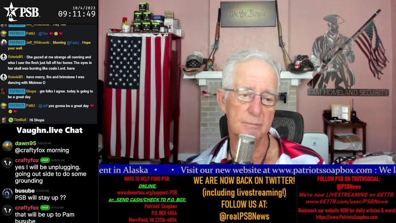 2023-10-04 09:05 EDT - Straight Shootin': with Thumper