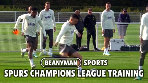 Romero and Hojbjerg OUT as Tottenham train ahead of Sporting Lisbon Champions League clash