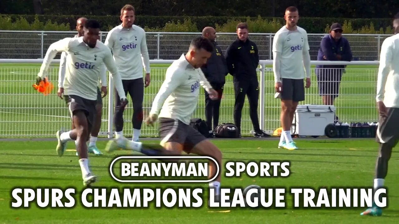 Romero and Hojbjerg OUT as Tottenham train ahead of Sporting Lisbon Champions League clash