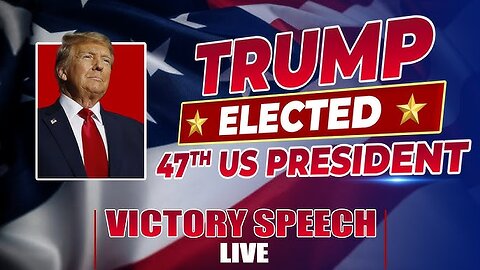BREAKING | US Election Results | Donald Trump speaks after winning the 2024 Presidential Election
