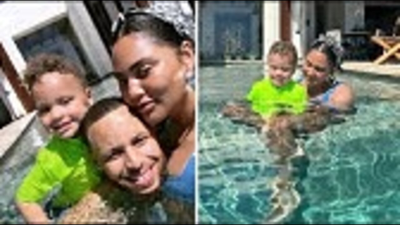 Ayesha curry And Stephen Enjoy A Beautiful Day With Their Son Canon Curry!🥰