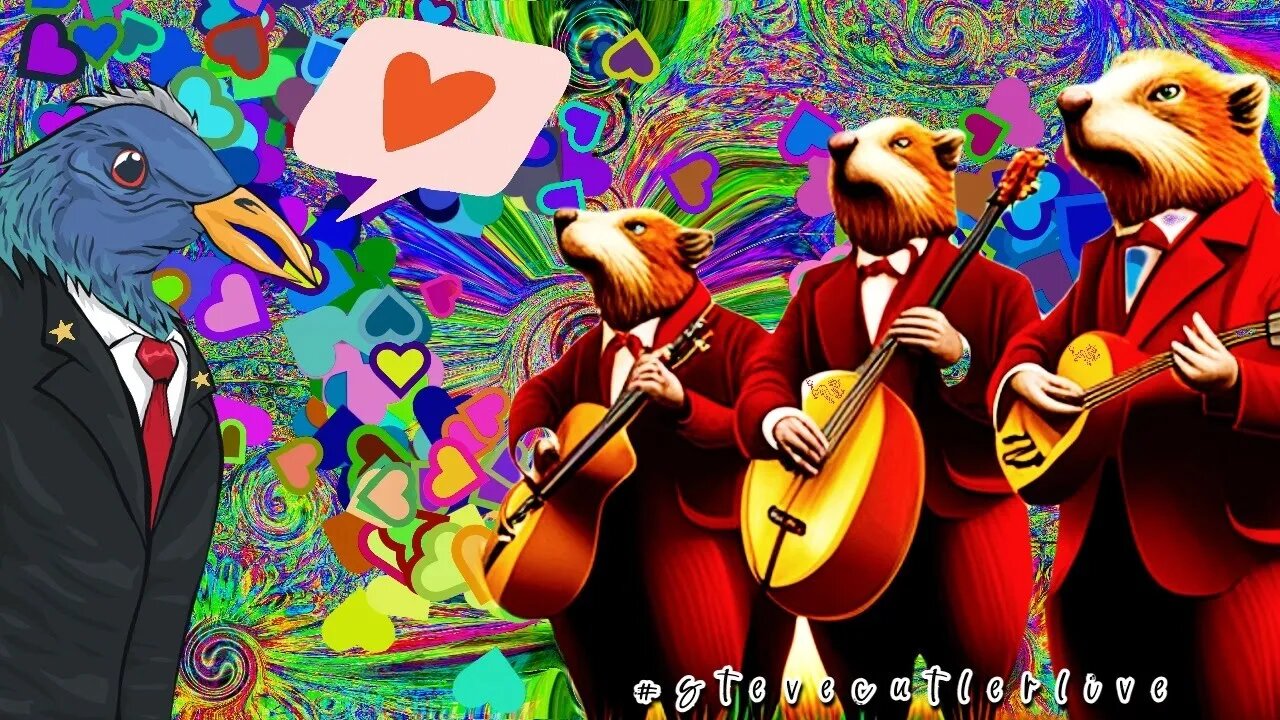 Leave it to Stever - marmots are rocking your dimensional perception/ Wednesdazed Musical re charge