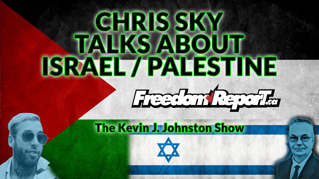 Chris Sky Joins us LIVE to talk about the Israel / Palestine conflict !!