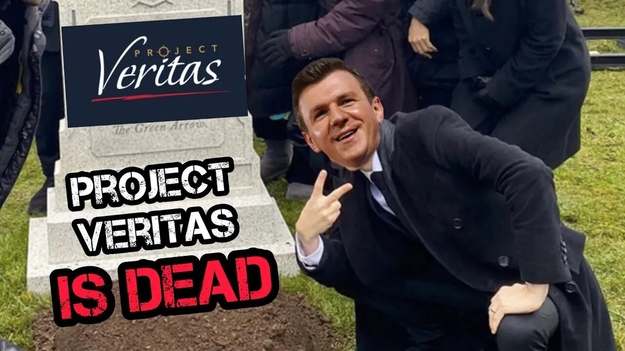 Project Veritas is Dead.. James O'Keefe Speaks..