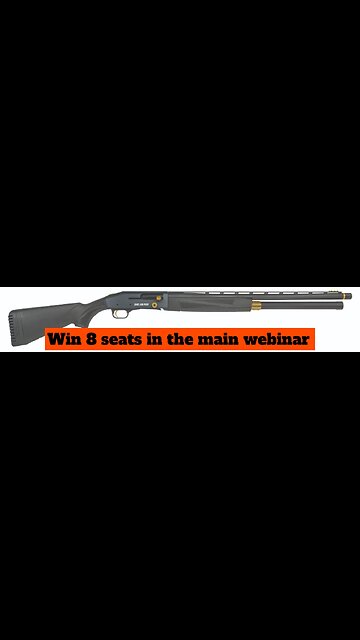 MOSSBERG 940 JM PRO 12 GA MINI #1 FOR 8 SEATS IN THE MAIN WEBINAR