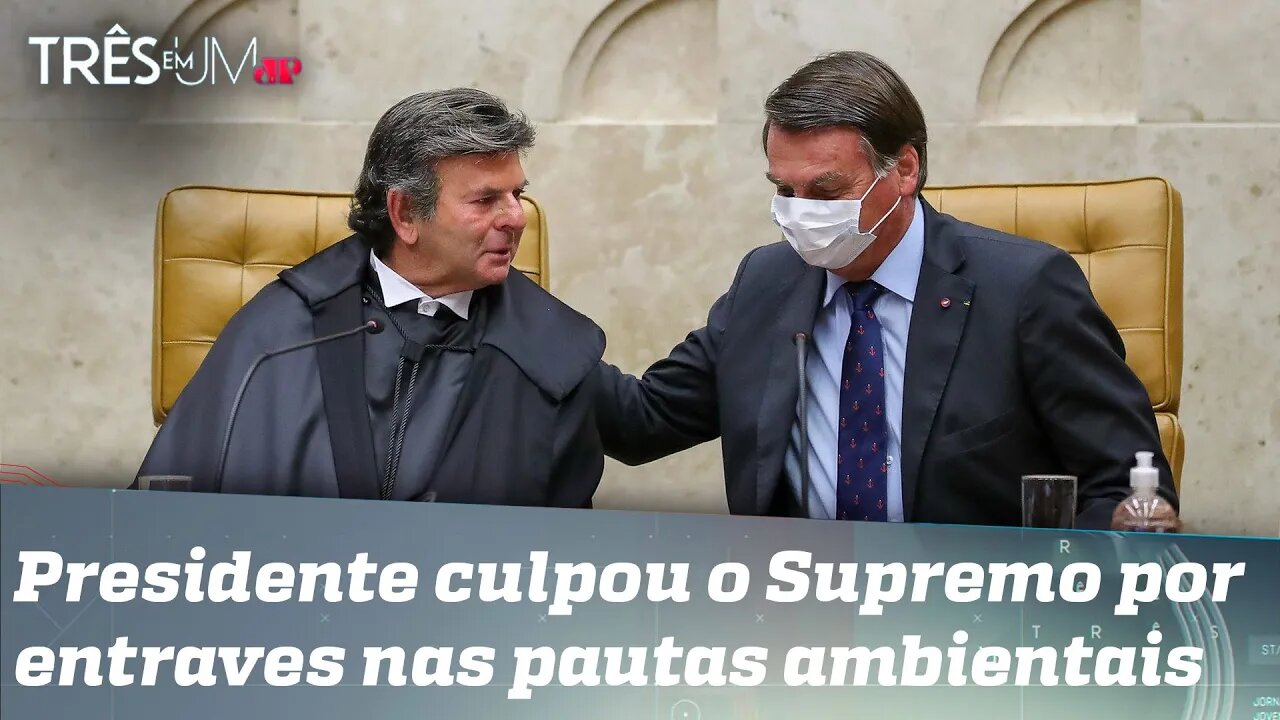 Bolsonaro critica excesso de interferência do STF