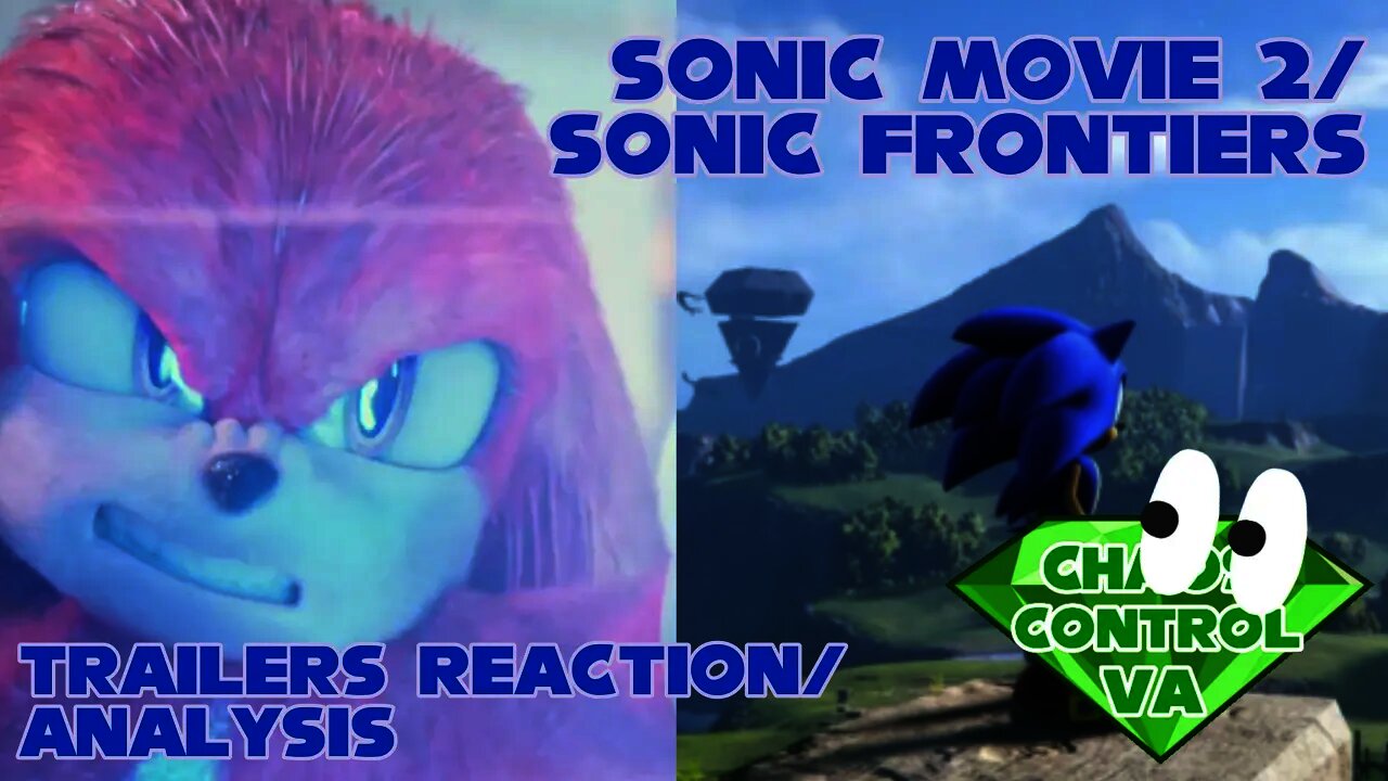 A DOUBLE HEADER (#SonicMovie2/Sonic Frontiers Trailers Reaction/Analysis)