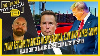 Trump Returns to Butler, More Kamala Gaffes and Hillary Clinton Laments Free Speech | 10.7.24