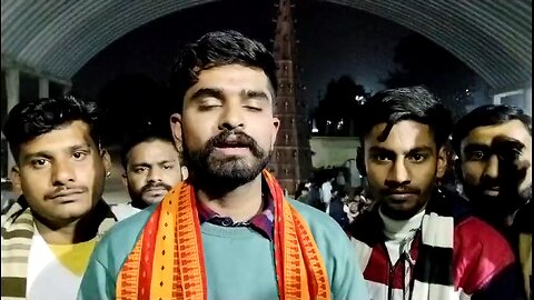 Shajapur Ram Mandir lekar nikaali Sayan Prabhat feri