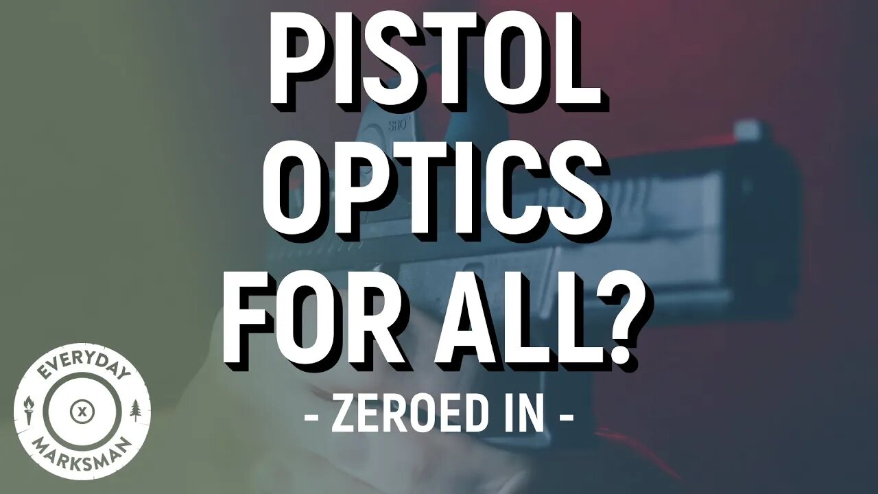 Are Pistol Red Dots Ready For Prime Time?