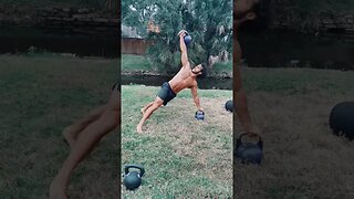 Advanced Kettlebell Rotational Press #shorts